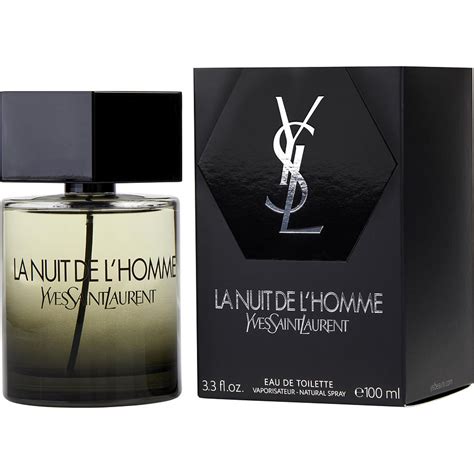 yves saint laurent l homme la nuit 100ml|la nuit de l'homme notes.